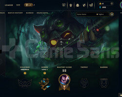 EUNE Unranked | 1 Kostüm - 24 Hero | LoL Hesap