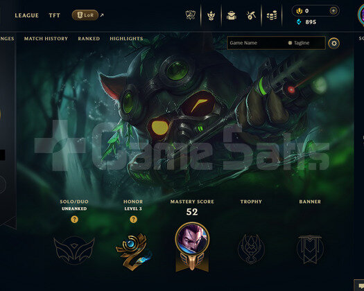 EUNE Unranked | 1 Kostüm - 24 Hero | LoL Hesap