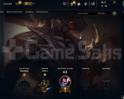 EUNE Unranked | 11 Kostüm - 45 Hero | LoL Hesap
