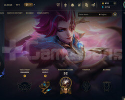 EUW Unranked | 870 Rp - 11 Kostüm | Dereceli Hazır