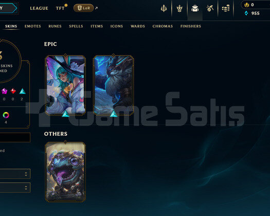 EUW Gold 4 | 3 Kostüm - 34 Hero | LoL Hesap