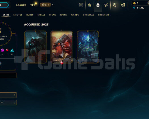 EUW Unranked | 3 Kostüm - 54 Hero | LoL Hesap