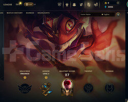 EUW Unranked | 5 Kostüm - 54 Hero | LoL Hesap