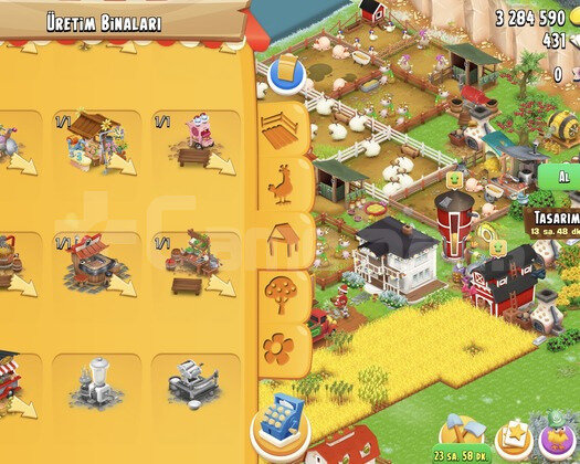 60+ LVL 4000 DEPOLU İÇİ ARAZİ DOLU HESAP