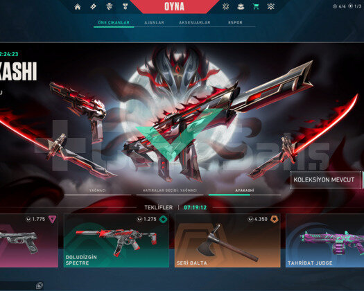 AYAKASHİ SET TR İLK MAİL ONAYLI