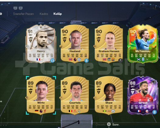 PC !! TOTY HANSEN ,YASHİN , WILLIAMSON META+ KADRO