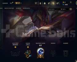 EUW Unranked | 7 Kostüm - 54 Hero | LoL Hesap