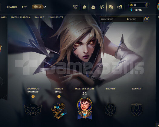 EUW Unranked | 10 Kostüm - 10K Mö | Dereceli Hazır