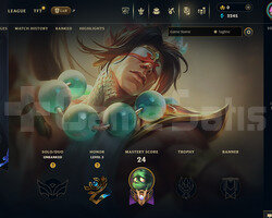 EUW Unranked | 8 Kostüm - 54 Hero | Dereceli Hazır