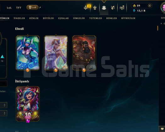 259 KOSTÜM 248 LVL UNRANKED EFSANE MAİL HESAP