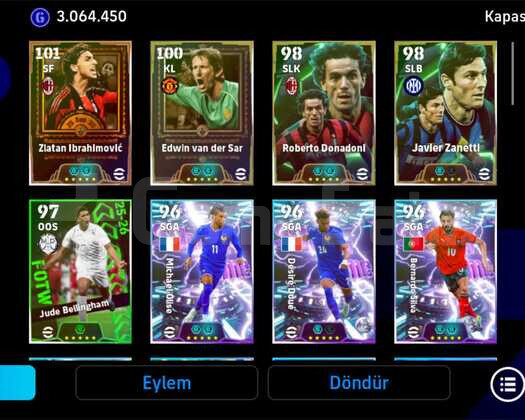 ZLATAN İBRAHİMOVİC+EDWİN VAN DER SAR+4 BOMBACI