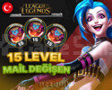 TR + 15 LEVEL - MAİL DEĞİŞEN - HESAPLAR!!