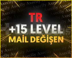 TR | +15 LEVEL - MAİL DEĞİŞEN | +11.500 SATIŞ