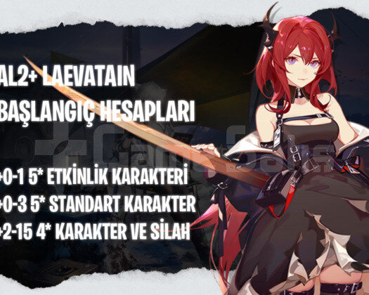 EU/NA | AL2+ Laevatain - Başlangıç Hesapları
