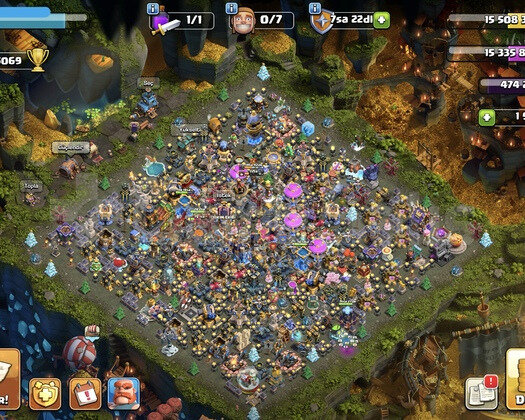 DÜNYADA EŞİ BENZERİ OLMAYAN CLASH OF CLANS HESABI