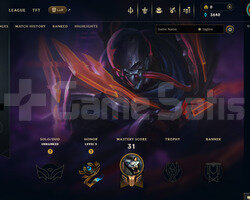 EUW Unranked | 3 Kostüm - 45 Hero | LoL Hesap