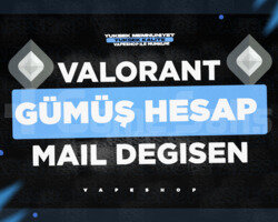 TR - GÜMÜŞ - MAİL DEĞİŞEN - VALORANT HESAP