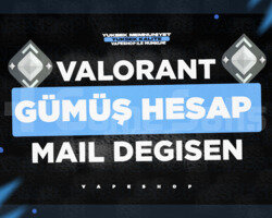 TR - GÜMÜŞ - MAİL DEĞİŞEN - VALORANT HESAP
