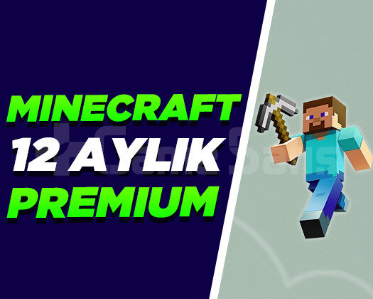 Minecraft 12 Aylık Premium | Anlık Teslimat