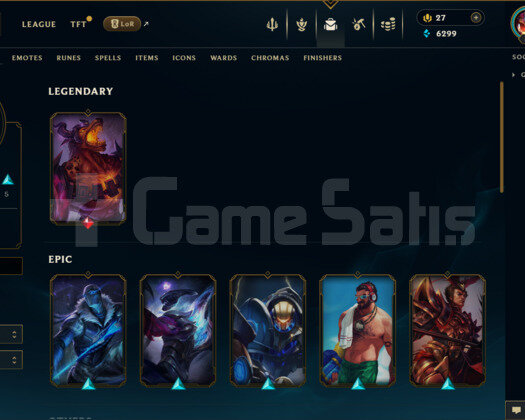 TR | 31 SKİN | UNRANKED
