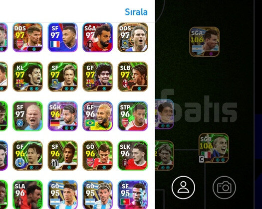 3215Kg Tek bağ! 107 Schmeichel pes 21 iconları!