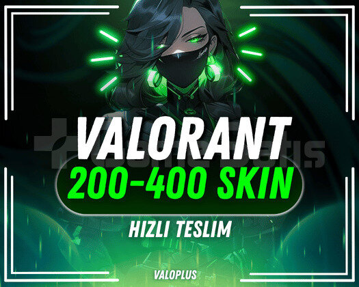 TR SUNUCU 200-400 SKIN VALORANT RANDOM HESAP