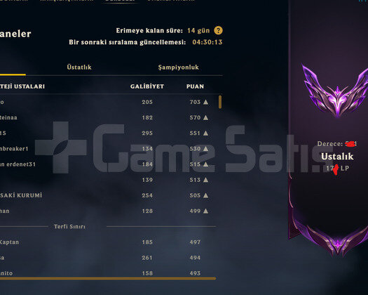 TFT MASTER 173 LP | 135 KOSTÜM | GOLD 1