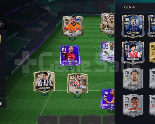 Açıklama Oku 116 gen FC Emek hesap