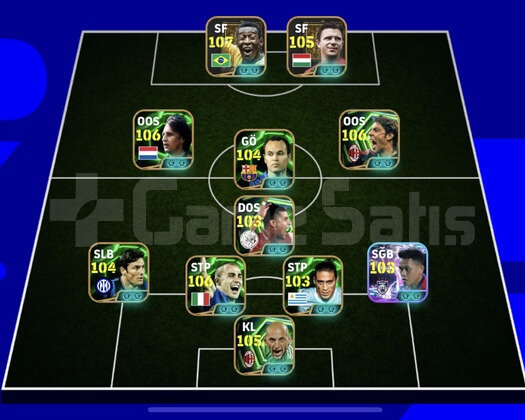 KG 3226 1 BOMBACI PELE+PUSCAS+CRUYF+INİESTA