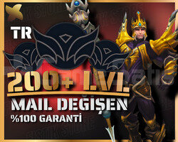 TR / 200 LVL + HANDMADE + MAİL DEĞİŞEN