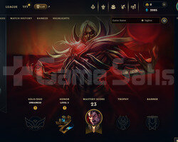 EUW Unranked | 7 Kostüm - 51 Hero | LoL Hesap