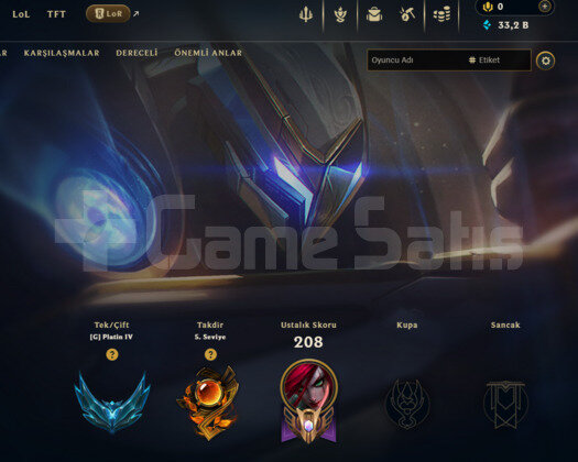 PLAT / ELLE KASILMIŞ / 34K MAVİ ÖZ
