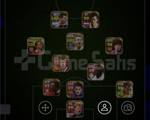 3215 KG PES 21 İCONLU 106 MESSİ TEK BAĞ