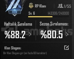 6.6 SV İSİM AKTİF KLAN SERİ TESLİMAT NOKTASI