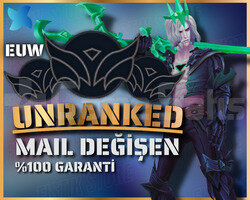 EUW / 30 LVL + DERECESİZ + HANMADE + MAİL DEĞİŞEN