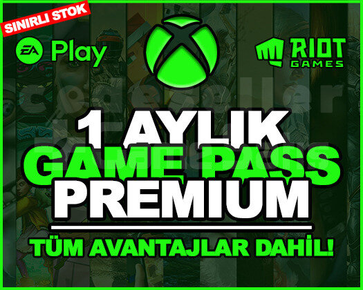 1 AYLIK GAME PASS PREMIUM | HER ŞEY DAHİL