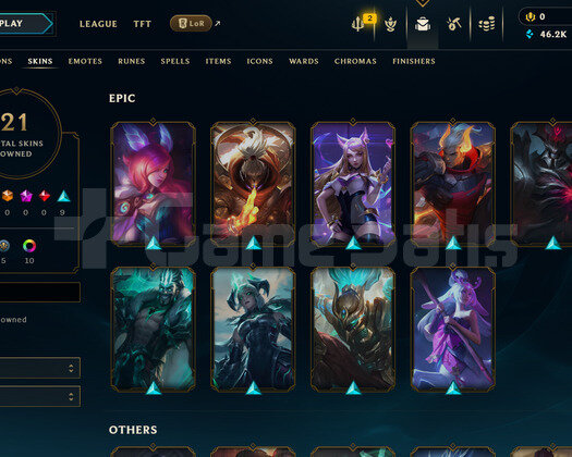 EUW Bronz 4 | 21 Kostüm - 46K Mö | Handmade