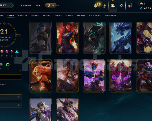 EUW Bronz 4 | 21 Kostüm - 46K Mö | Handmade
