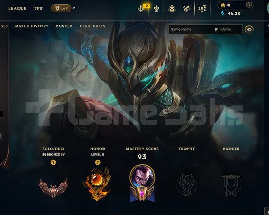 EUW Bronz 4 | 21 Kostüm - 46K Mö | Handmade