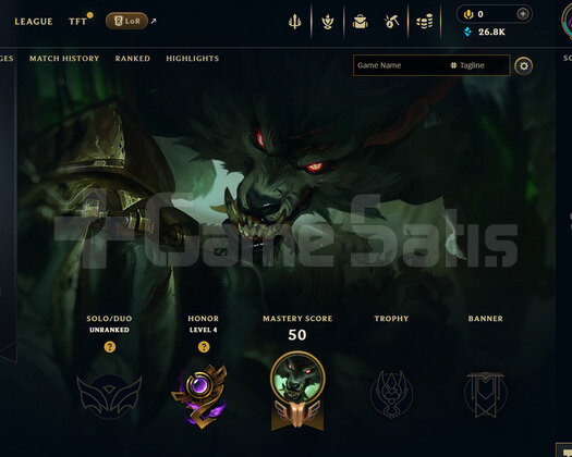 TR Unranked | 1 Kostüm - 26K Mö | Dereceli Hazır
