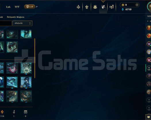 EUW 187 LEVEL 34 SKİNLİ DOLU MAİLLİ GOLD HESAP!!!!