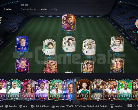 FC 26 PS HESABI 700K COİNSLİ