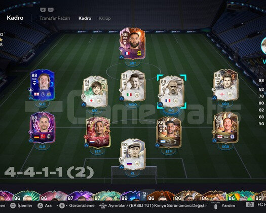 FC 26 PS HESABI 700K COİNSLİ