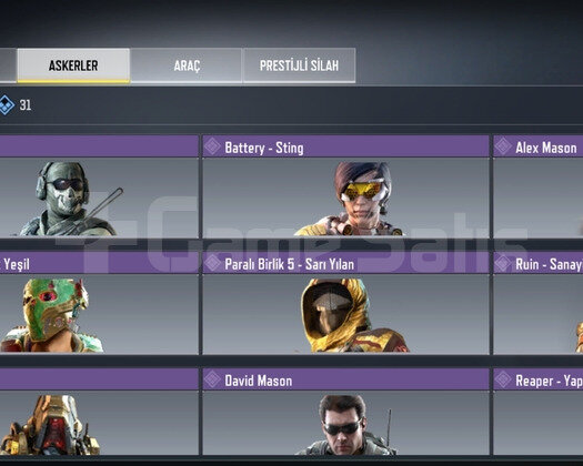 371 seviye Call of duty mobile