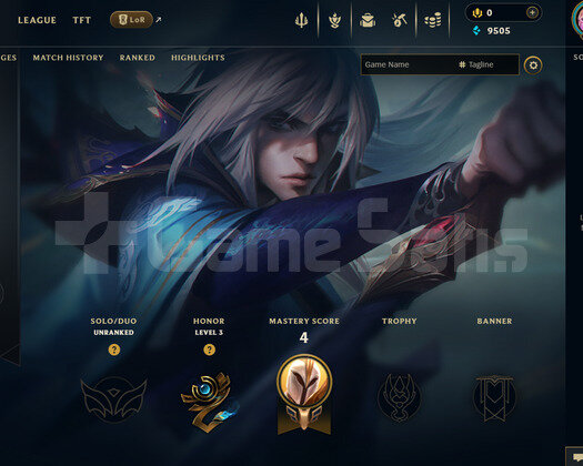 EUNE Unranked | 3 Kostüm - 31 Hero | LoL Hesap