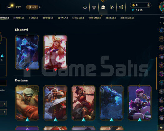 TR 20 SKİNLİ MAİLLİ FRESH UNRANKED HESAP!!!