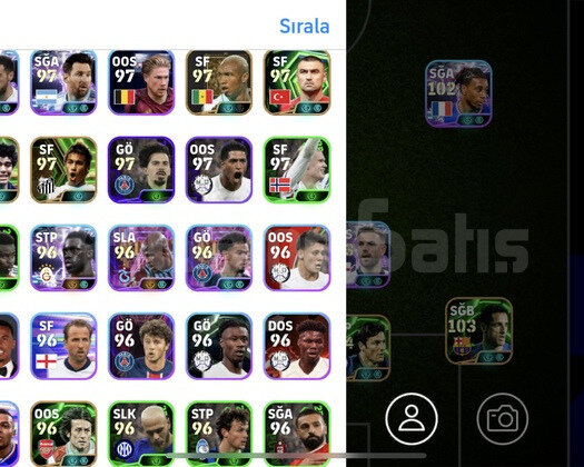KG 3195 3 BOMBACI+CUNHA+OLİSE+OSİMHEN+BEBETO