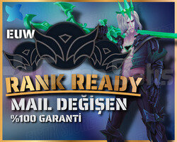 EUW / 30 LVL + DERECELİ HAZIR + HANDMADE + MAİL