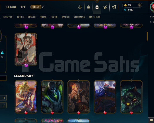 EUW | 120 SKİN | ALTIN 4