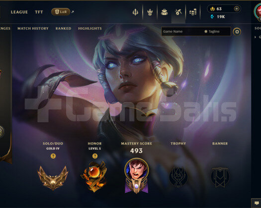 EUW | 120 SKİN | ALTIN 4